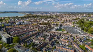 Luchtfoto van Bergen op Zoom